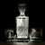 Custom USAF Squadron Decanter and Glasses, engraved, view 24