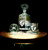 1st Cavalry Division Custom Engraved Whiskey Decanter Set, engraved, side