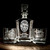 Arizona Highway Patrol Badge Whiskey Decanter Set - Custom Designed to Your Department Badge or Patch