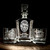 Tucson Police Dept Badge Whiskey Decanter Set - Custom Designed to Your Department Badge or Patch