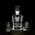Kendall County Sheriff’s Department Badge Custom Whiskey Decanter Set