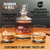 UPS Courier Retirement Whiskey Decanter Gift Set & Glasses