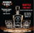 Seattle Fire Department Whiskey Decanter Set - Custom Seattle Firefighter Gift