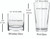 American Airlines Boeing 787 pilot whiskey decanter set - whiskey and pint glass specs