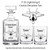 F-35 Lightning II Whiskey Decanter Set - Personalized Gifts for Pilots, engraved