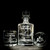 Commercial Airline Pilot Whiskey Decanter - Personalized to Your Employer, engraved, view 19