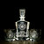 Custom Police Badge Whiskey Decanter Set - Custom Designed to Your Department, engraved, view 20