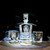 Custom Police Badge Whiskey Decanter Set - Custom Designed to Your Department Badge or Patch