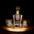 Custom Police Badge Whiskey Decanter Set - Custom Designed to Your Department Badge or Patch