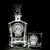 Custom Police Badge Whiskey Decanter Set - Custom Designed to Your Department, engraved, view 17