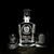 Custom Police Badge Whiskey Decanter Set - Custom Designed to Your Department, engraved, view 19