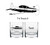 T6 Aircraft Custom Engraved Whiskey Glasses, engraved