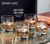 US Navy Senior Chief Whiskey Glass Set, engraved