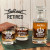Personalized Jobless Retirement Whiskey Decanter Set, engraved