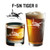 F-5N Tiger II Navy Engraved Glassware Gift