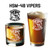 HSM-48 Vipers Engraved Glassware