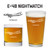 E-4B Nightwatch aircraft engraved glasses, gift for pilot