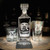 Custom Marine Corps Whiskey Decanter Set, engraved, front