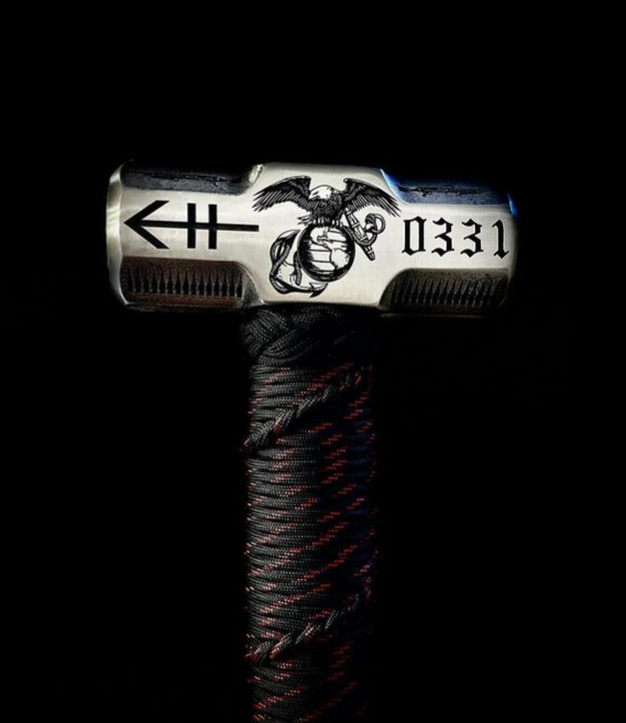 Engraved legacy sledgehammer
