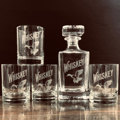 Hunter Theme Whiskey Decanter