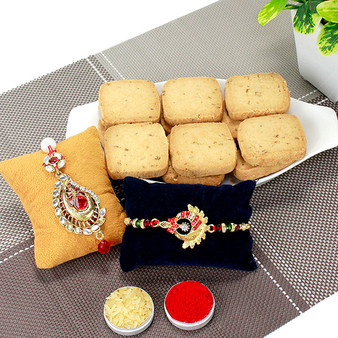 Grand Rakhi Cookies Combo  - RBLMB17-09