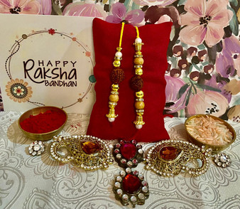 Rudr bhaiya bhabhi set - India Delivery