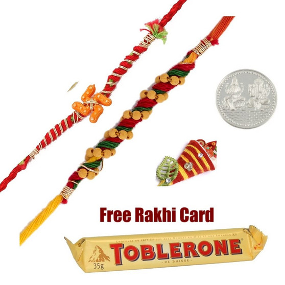 Toblerone with 2 Exclusive Rakhi