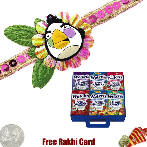 Fruit Snack Kids Rakhi 5 Snacks - Canada Delivery