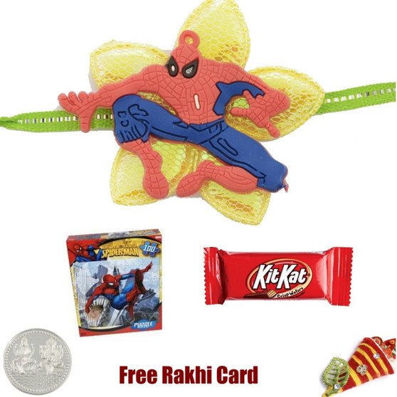 Spiderman Rakhi Pack - Canada Delivery