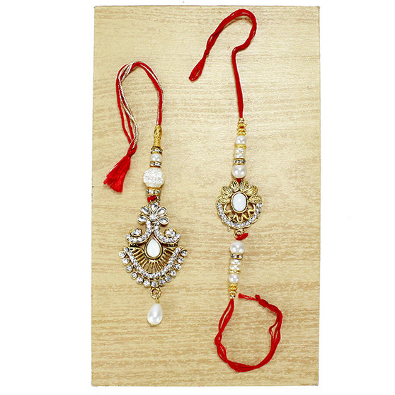 Beautiful Lumba Rakhi Set - 9441