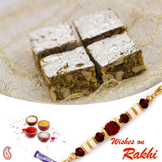 Anjeer Sugarfree Sweet with FREE 1 Bhaiya Rakhi - RM1723