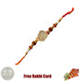 Single Om Rakhi with Free Silver Coin