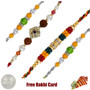 Set of 4 Fancy Rakhi