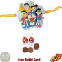 Doremon Rakhi with Lindt 2 Oz - Canada Delivery