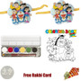 Kids Rakhi Coloring Pack 3 - Canada Delivery
