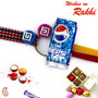 Blue Pepsi Can Motif Kids Rakhi - RK17723