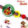 Artisticaly Cutwork design Angry Bird Rakhi - RK17759