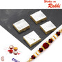 Kaju Kesar Barfi with FREE 1 Bhaiya Rakhi - RM1701