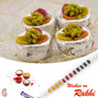 Kaju Flower Sweet with FREE 1 Bhaiya Rakhi - RM1744