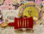 Thali 5 pearl rakhi set