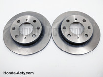 Brake Rotor Set - Front - Honda Acty Truck HA3, HA4 Models - 1990-1999