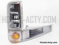 Turn Signal Lamp Assembly - Front, Right, Clear Type - Honda Acty Van HH3, HH4 Models - 1990-1999