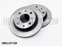 Brake Rotor Set - Front - Honda Acty Van HH5, HH6 Models - 1999-2019