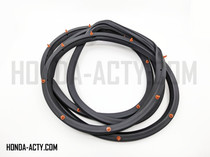 Weather Strip - Front Door, Left - Honda Acty Truck HA6, HA7 Models - 1999-2009 Weather Strip - Front Door, Left - Honda Acty Truck HA6, HA7 Models - 1999-2009