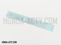 Sticker - Weight, Rear - Honda Acty Truck HA6, HA7 Models - 1999-2009 Sticker - Weight, Rear - Honda Acty Truck HA6, HA7 Models - 1999-2009