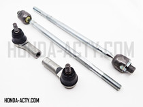 Inner & Outer Tie Rod End Set - Honda Acty Truck HA6, HA7 Models - 1999-2009