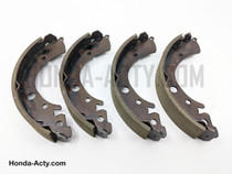Brake Shoe Set - Rear - Honda Acty Van HH5, HH6 Models - 1999-2009