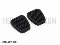 Brake & Clutch Pedal Rubber Pad Set - Honda Vamos Van HM1, HM2 Models - 1999-2018
