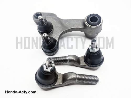Steering Set - 3 Piece - Outer Tie Rods, Centre Steering Link - Honda Acty Van HH3, HH4 Models - 1990-1999 Steering Set - 3 Piece - Outer Tie Rods, Centre Steering Link - Honda Acty Van HH3, HH4 Models - 1990-1999