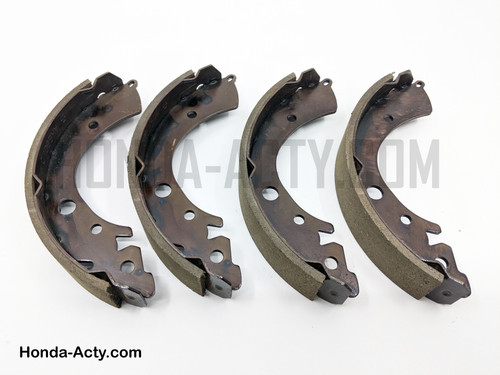 Brake Shoe Set - Rear - Honda Acty Van HH3, HH4 Models - 1990-1999 Brake Shoe Set - Rear - Honda Acty Van HH3, HH4 Models - 1990-1999